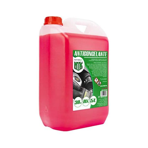 Frostvæske Motorkit -16º 30% Rosa (5 L)
