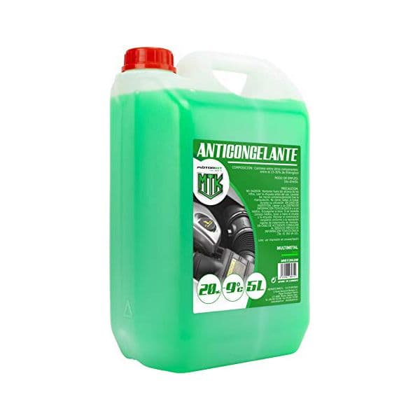 Frostvæske Motorkit -9º 20% Grønn (5 L)