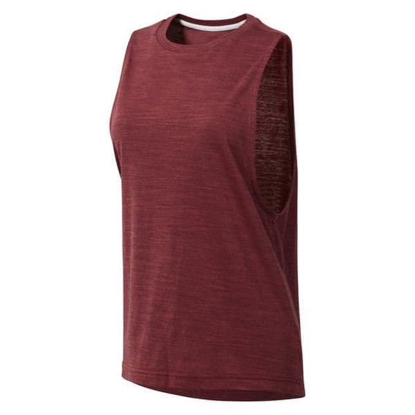 Ärmlös sporttröja Dam Reebok el Marble Muscle Tank Bordeaux