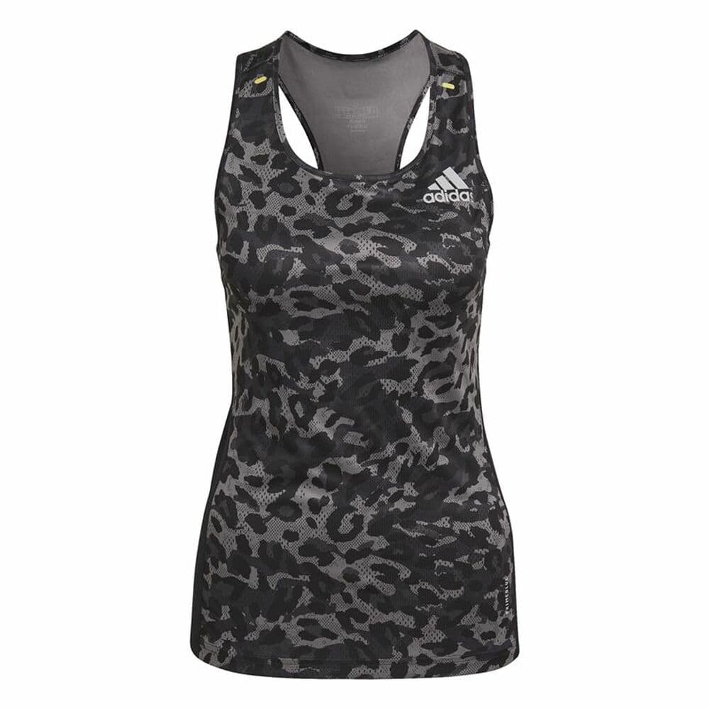 Tanktop, Dam Adidas Fast Graphic Grå