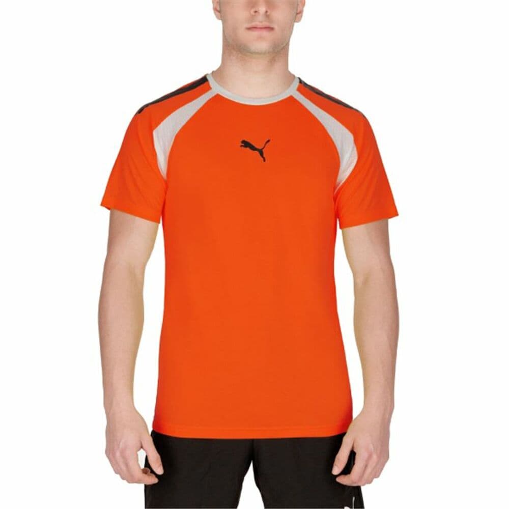 T-shirt med kortärm Herr Puma TeamLIGA Orange