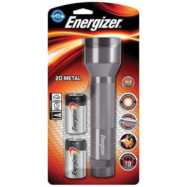 Ficklampa Energizer ER36821 D Batterier 100 lm Grå