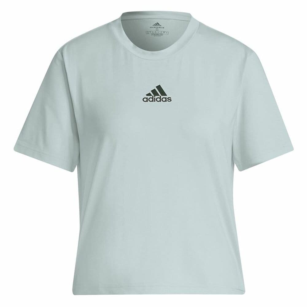 Sporttröja med ärmar Adidas Aeroready You for You Ljusturkos