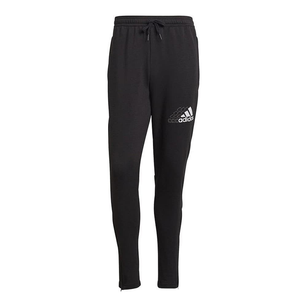Långa träningsbyxor Adidas Essentials Logo Svart Män
