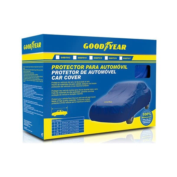 Auton suojus Goodyear GOD7013 Sininen (Koko S)