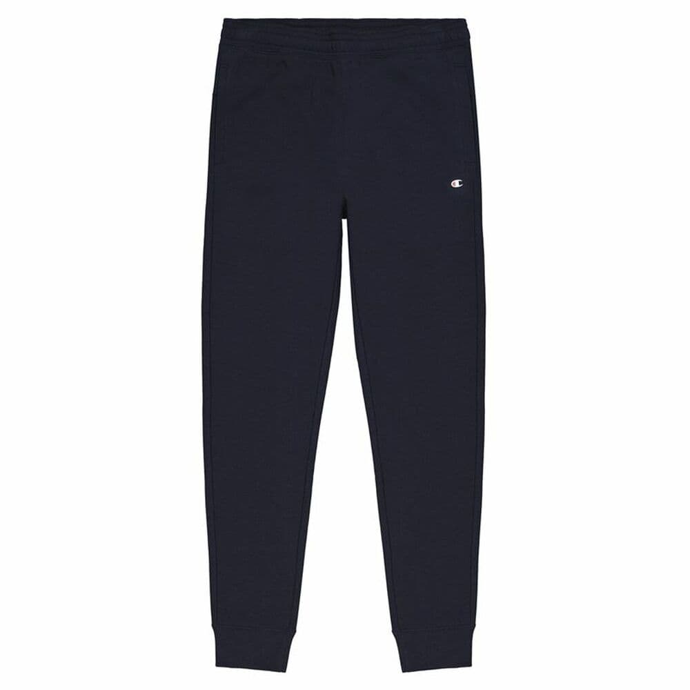 Långa träningsbyxor Champion Slim Fit Rib Cuff Mörkblå Män Multicolour