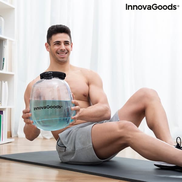 Vannfylt vannkoker Bell for treningstrening med treningsveiledning Fibell InnovaGoods