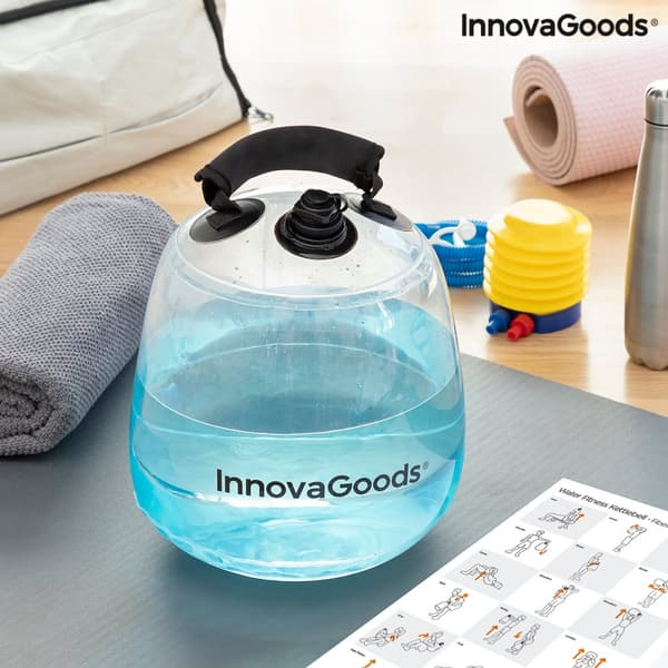 Vannfylt vannkoker Bell for treningstrening med treningsveiledning Fibell InnovaGoods