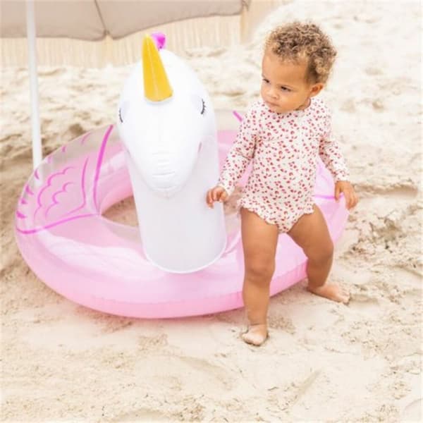 Uppblåsbar poolflotta Swim Essentials Unicorn