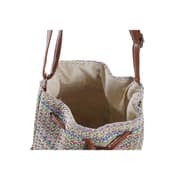 Skulderbag DKD Home Decor Brun Polyester Flerfarget PP Fiber (23 x 23 x 25 cm) (2 enheter)