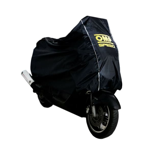 Motorcykel Cover OMP OMPS18020819 Sort (Størrelse L)