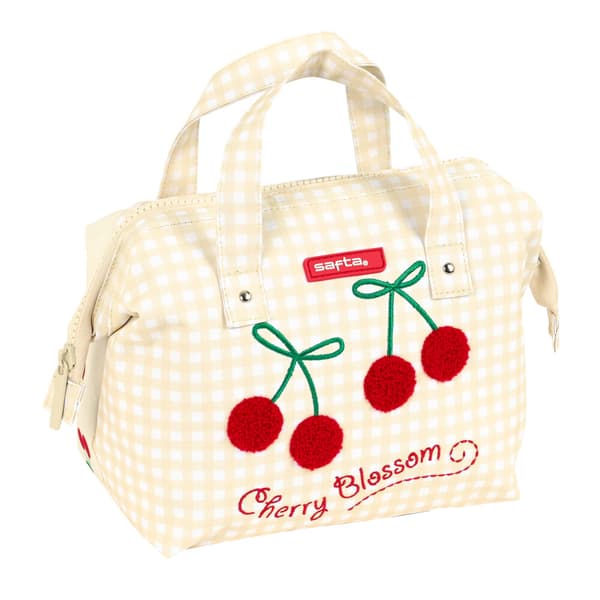 Kouluvessalaukku Safta Cherry Beige 26.5 x 17.5 x 12.5 cm