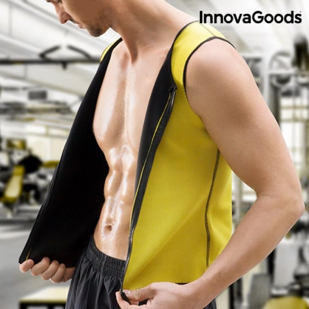 Herr träningsväst med bastueffekt InnovaGoods Passwa (Renoverade A+)
