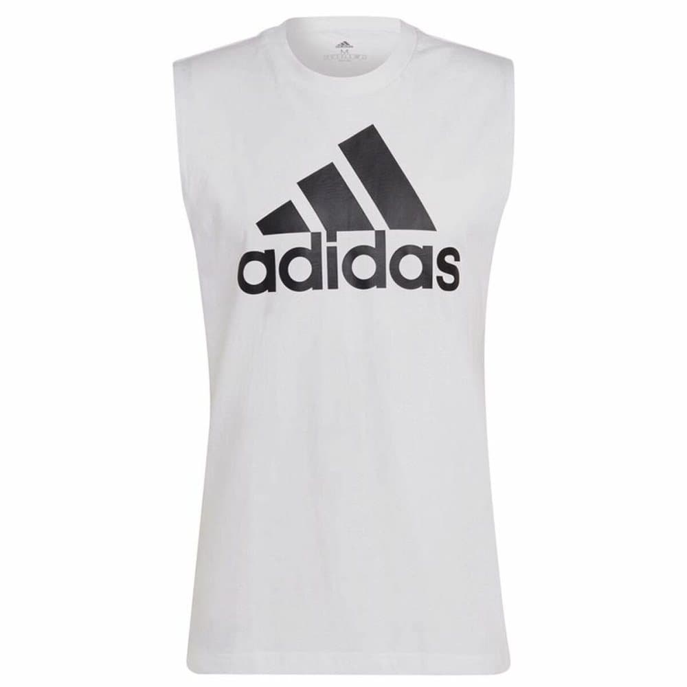 Tanktop, Herr Adidas Essentials Big Logo Vit