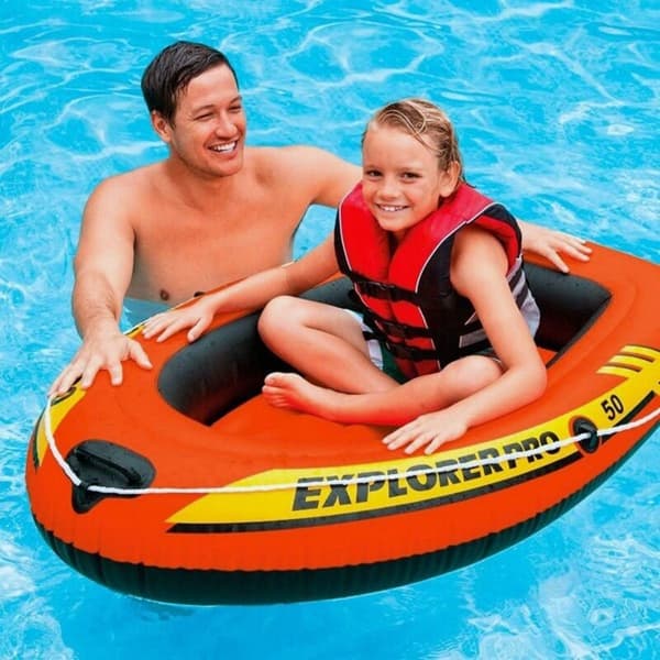 Oppusteligt Skib Explorer 50 Intex (137 x 85 x 23 cm)