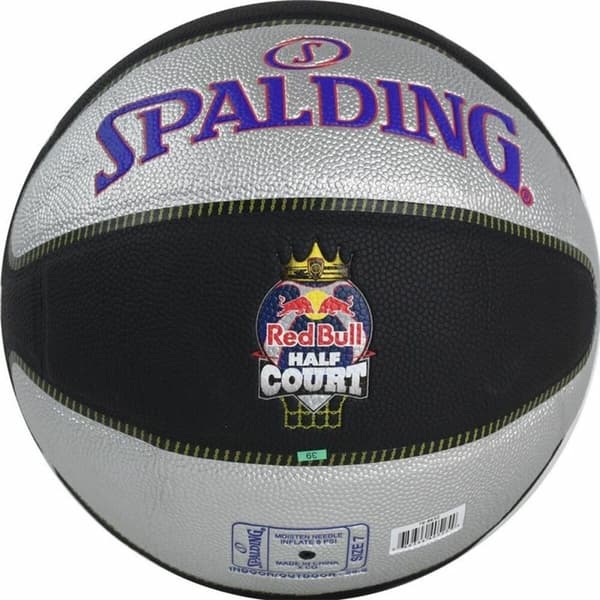 Basketball Spalding TF-33 Redbull Sort 7 (Størrelse 7)