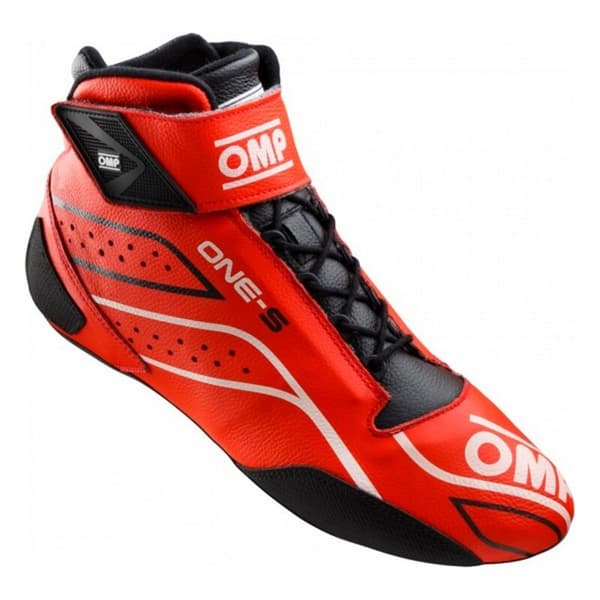 Racing støvler OMP ONE-S Rød/Sort