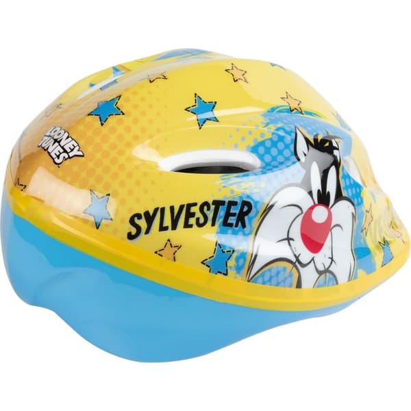 Sykkelhjelm til barn Looney Tunes CZ10954 M Gul