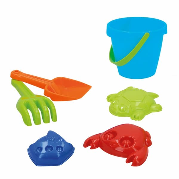 Strandlekesett Colorbaby polypropylen (12 enheter)