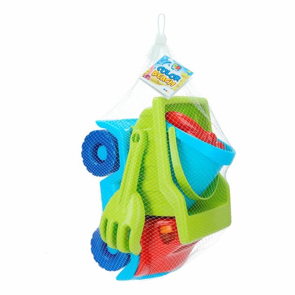 Strandlekesett Colorbaby polypropylen (12 enheter)