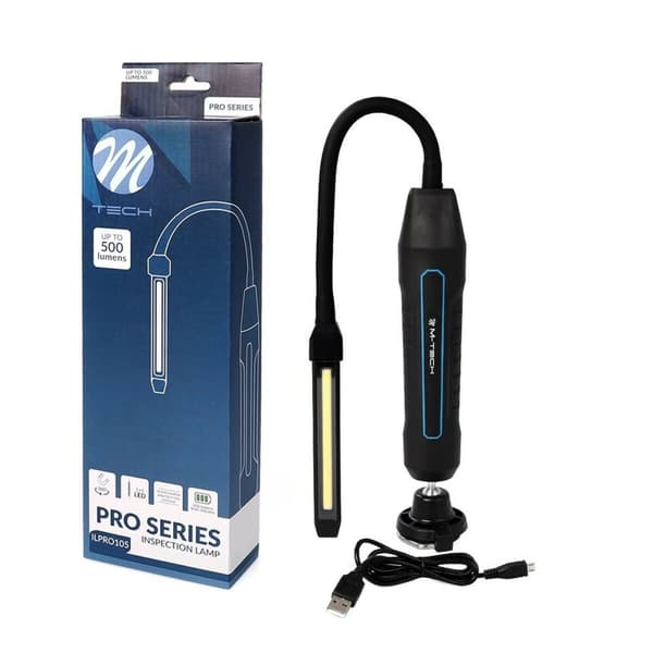 Arbeid Lys M-Tech ILPRO105 500 lm Svart/Blå
