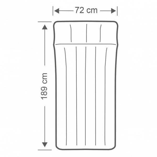 Luftmadras Intex 72 x 20 x 189 cm (6 enheder)