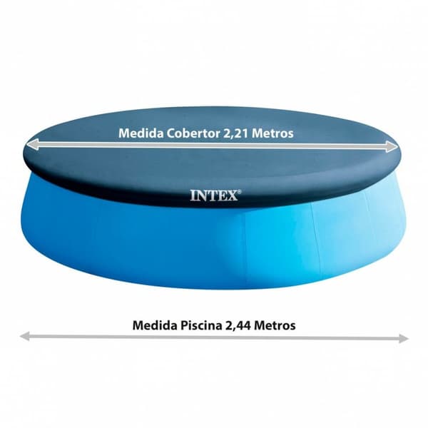 Uima-altaan suojus Intex 28020 EASY SEY 221 x 30 x 221 cm