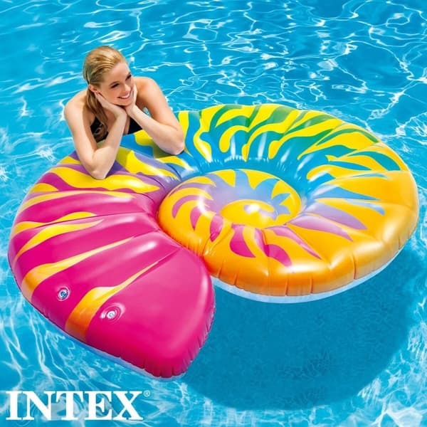 Luftmadrass Intex Snegle 15,7 x 25 x 12,7 cm (4 enheter)