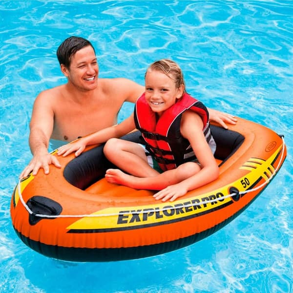 Oppusteligt Skib Intex Explorer Pro 50 4 enheder 137 x 23 x 85 cm