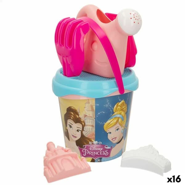 Strandlekesett Princesses Disney Ø 18 cm (16 enheter)