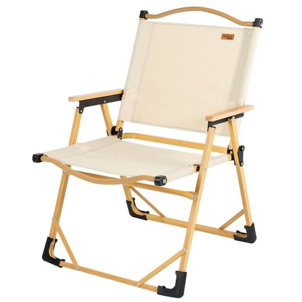Sammenklappelig campingstol Aktive Sabana Jord 47 x 77 x 51 cm (2 enheder)