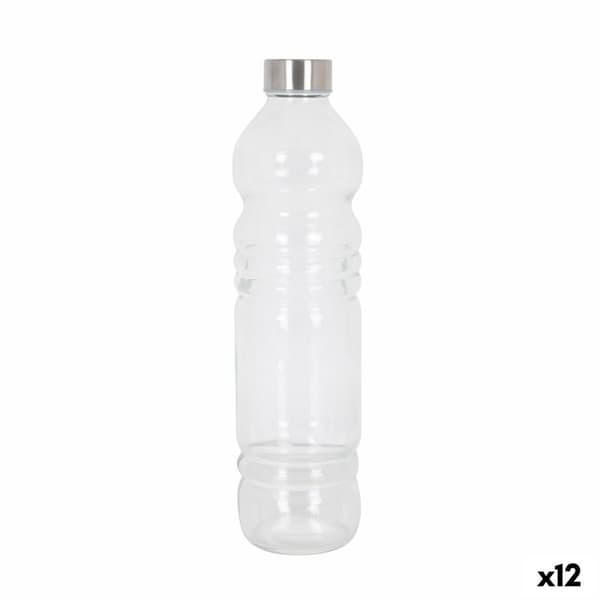 Flaske Anna Glas 1 L 8 x 8 x 31 cm (12 enheder)