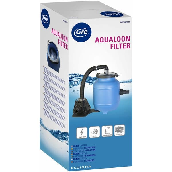 Reningsverk för simbassäng Gre Aqualoon faq200 4000 l/h