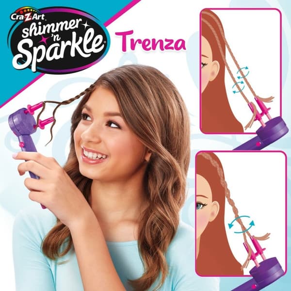 Hairstyle Game Cra-Z-Art Shimmer 'n Sparkle 10 x 20,5 x 6 cm 4 enheder