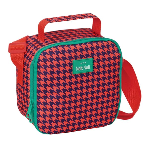 Termomadkasse Nait Nait Pata de gallo coral Koral 20 x 20 x 15 cm
