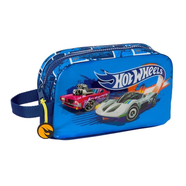Termisk Frokostholder Hot Wheels Sonny Marineblå 21,5 x 12 x 6,5 cm