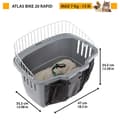 Miniatyrbild 10 av 10: Transporter Ferplast Atlas Bike 20 Rapid