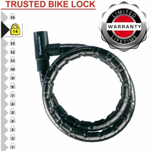 Kæde med hængelås Master Lock