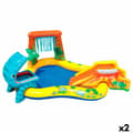 Miniatyrbild 1 av 7: Uppblåsbar plaskpool för barn Intex Lekplats Dinosaurier 272 L 249 x 109 x 191 cm (2 antal)