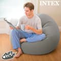 Miniatyrbild 5 av 7: Uppblåsbar fåtölj Intex Grå 107 x 69 x 104 cm 114 x 71 x 114 cm (6 antal)