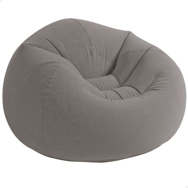 Uppblåsbar fåtölj Intex Grå 107 x 69 x 104 cm 114 x 71 x 114 cm (6 antal)