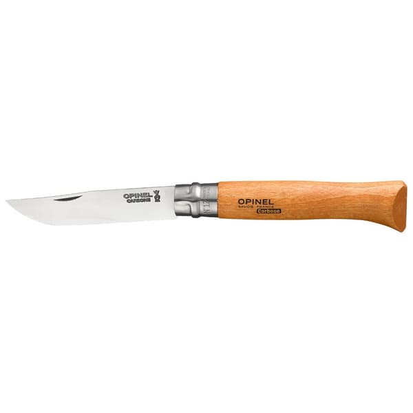 Lommekniv Opinel Nº12 Kulstofstål birketræ 12 cm