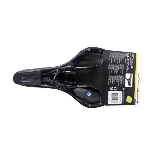 Sadel Dunlop Sort Cykel