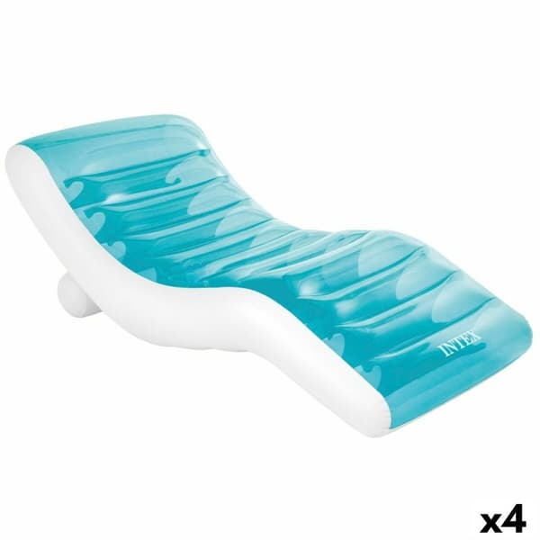 Puhallettava kansituoli Intex Sininen 191 x 67 x 89 cm (4 osaa)
