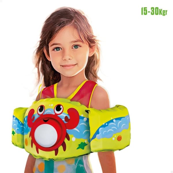 Räddningsväst AquaSport 56 x 25 x 20 cm Krabba (4 antal)