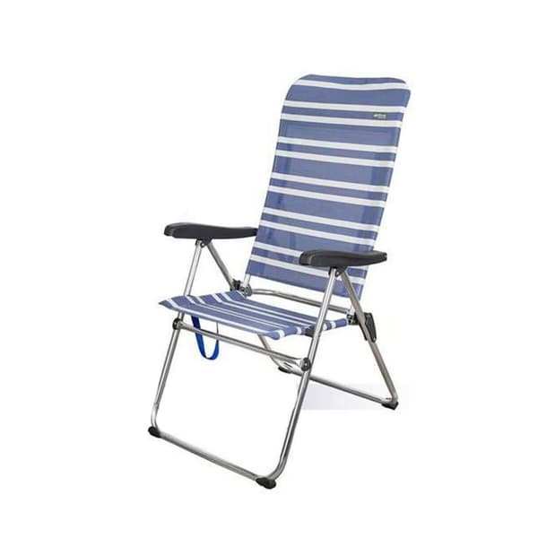 Polstrede Campingstolen Colorbaby Mykonos Strand Aluminium 61 X 69 X 108 cm (61 X 69 X 108 cm)