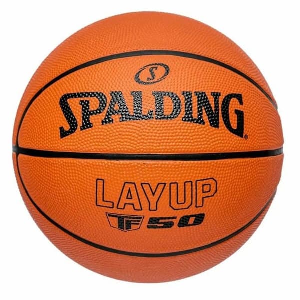 Basketball Spalding Layup TF-50 Mørk orange (Størrelse 6)