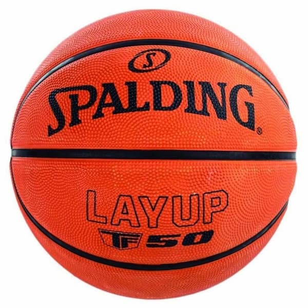 Basketball Spalding Layup TF-50 Multifarvet 5 Naturgummi