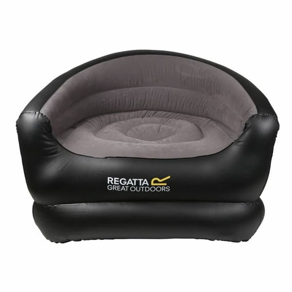 Polstrede Campingstol Regatta Viento Infl Chair Sort Multifarvet