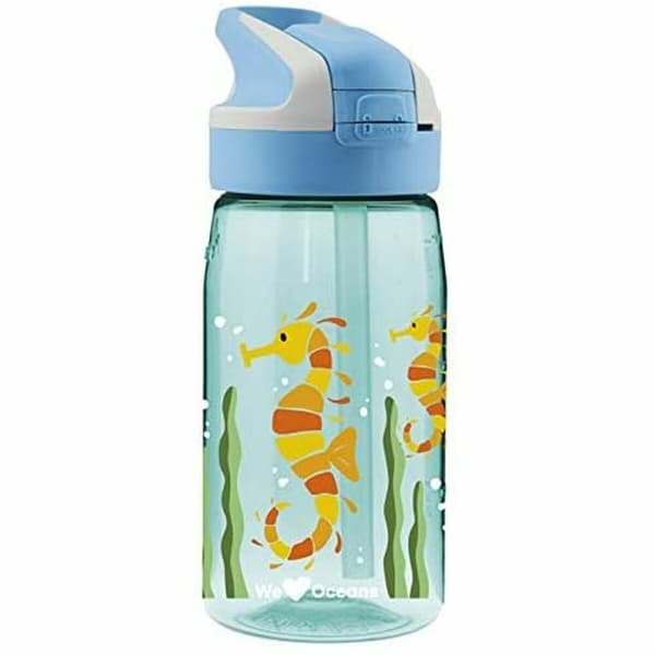 Varmeflaske Laken Summit Sea Horse Blå Akvamarin (0,45 L)